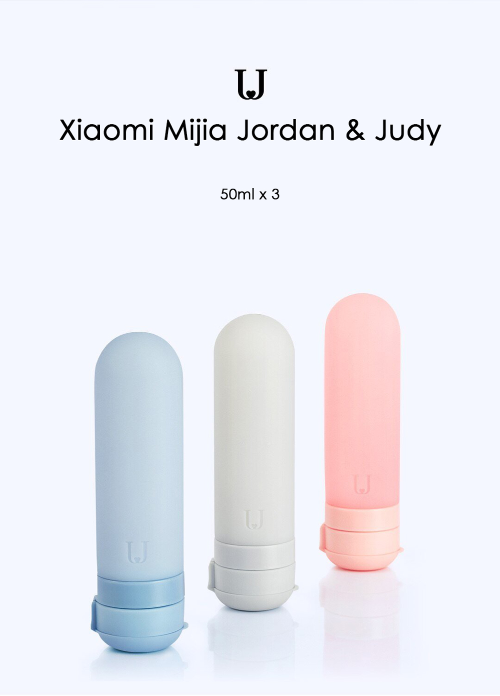 Bình Du Lịch Silicon Xiaomi Mijia Jordan & Judy 50ml