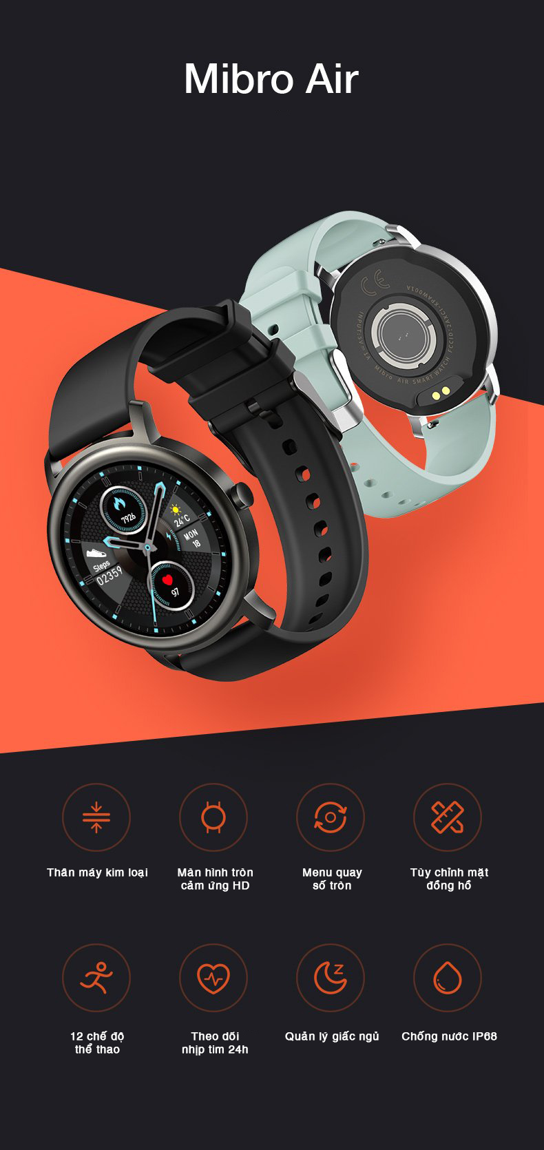 Đồng hồ thông minh Xiaomi Mibro Air