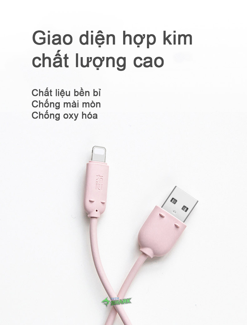 Cáp sạc dữ liệu Lollipop USB Type-C Xiaomi Liberfeel S-12