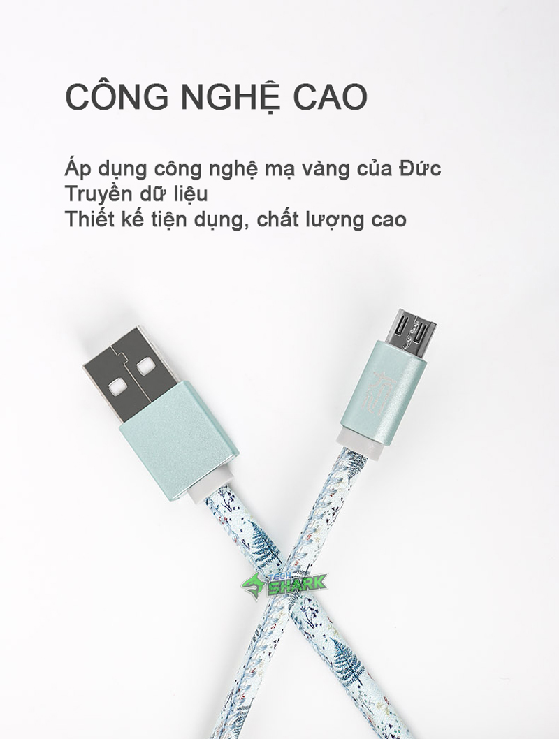 Cáp sạc dữ liệu USB Xiaomi Maoxin Liberfeel dài 1m