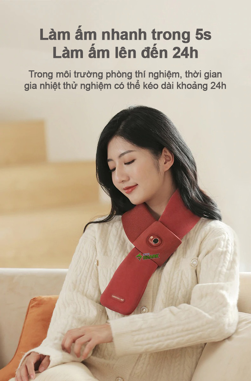 Khăn quàng cổ làm ấm thông minh Xiaomi Maoxin Liberfeel