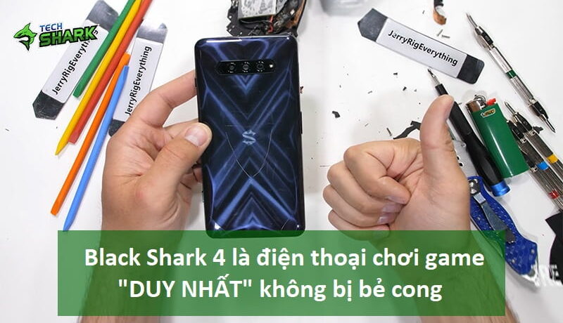 Black Shark 4 là điện thoại chơi game “DUY NHẤT” không bị bẻ cong - Ảnh đại diện