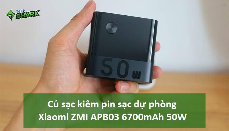 Củ sạc kiêm pin sạc dự phòng Xiaomi ZMI APB03 6700mAh 50W - Ảnh đại diện