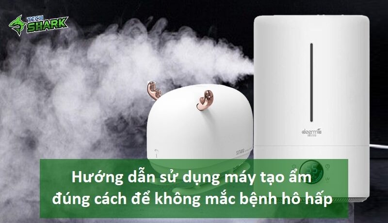 Hướng dẫn sử dụng máy phun sương tạo ẩm đúng cách để không mắc bệnh hô hấp - Ảnh đại diện