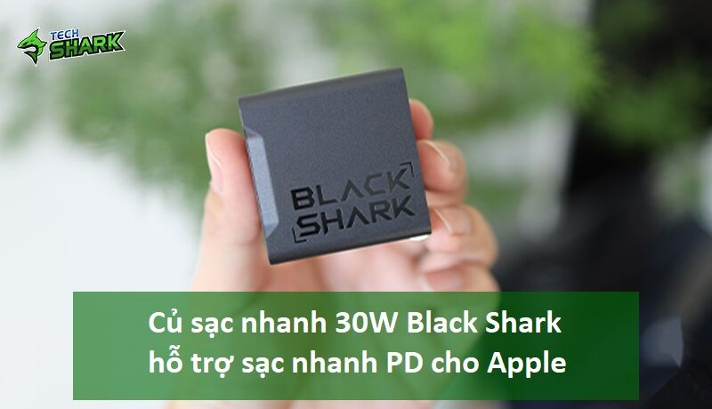 Củ sạc nhanh 30W Black Shark hỗ trợ sạc nhanh PD cho Apple - Ảnh đại diện