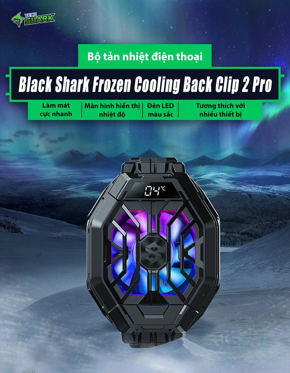 Đánh giá quạt tản nhiệt điện thoại Black Shark FunCooler 2 Pro