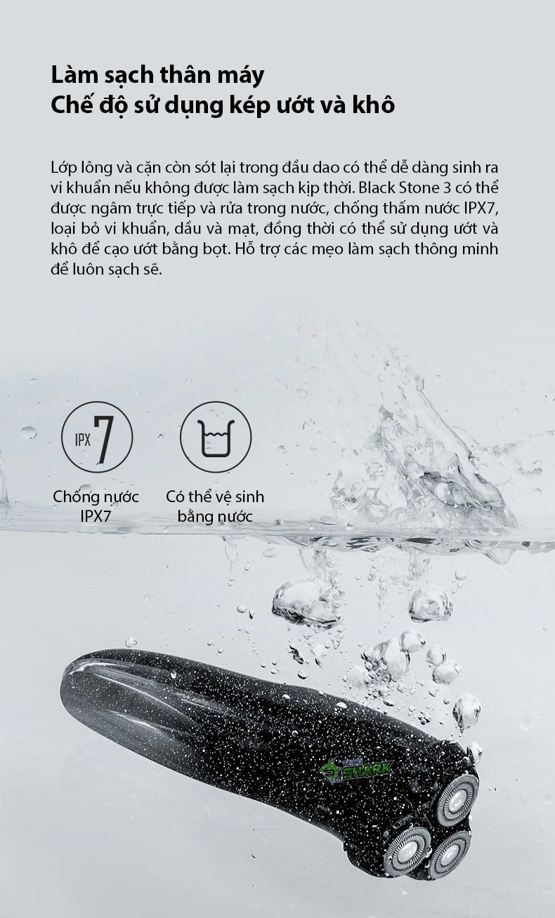 Máy cạo râu Xiaomi Enchen Blackstone 3
