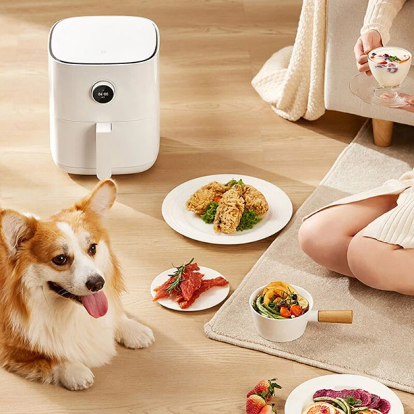 Nồi Chiên Không Dầu Xiaomi Mi Smart Air Fryer 3.5L MAF002 【Công suất 1500W ◆ Kim Loại Composite 7 Lớp ◆ Phủ Lớp PTFE】 - Hình ảnh 8